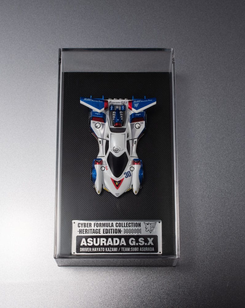 Future GPX Cyber Formula Vehicle Asurada G.S.X Heritage Edition 7 cm Statues