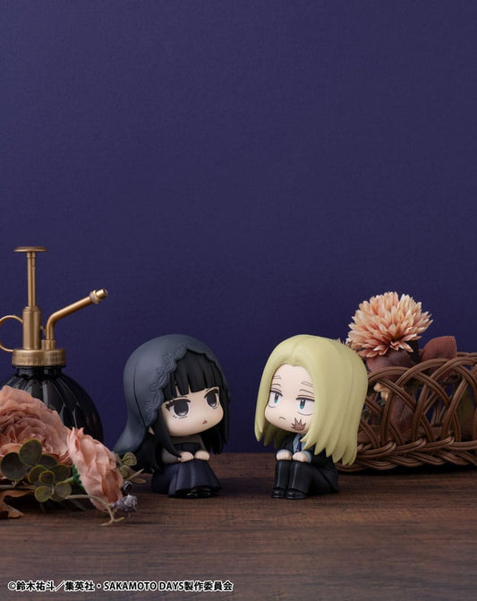 Sakamoto Days Look Up PVC Statue Shishiba & Osaragi Set (with gift) 11 cm