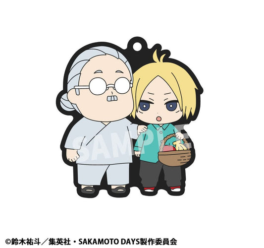 Sakamoto Days Rubber Mascot Buddycolle Rubber Charms Vol. 2 7 cm Assortment (6) - FanofThings.co.uk