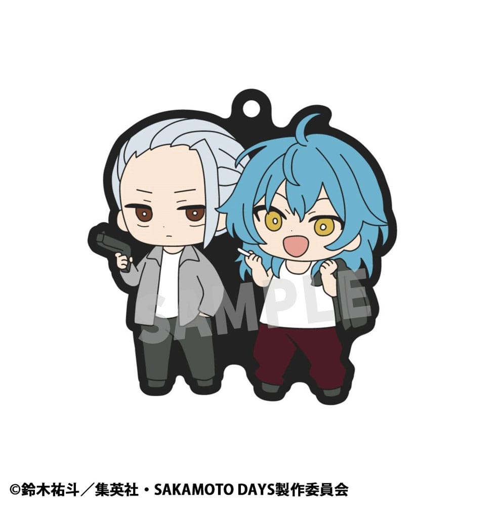Sakamoto Days Rubber Mascot Buddycolle Rubber Charms Vol. 2 7 cm Assortment (6) Megahouse