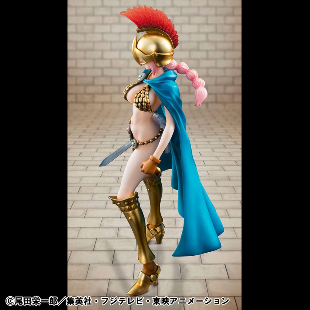 One Piece P.O.P PVC Statue Gladiator Rebecca Sailing Again Super Limited Reprint Ver. 22 cm - FanofThings.co.uk