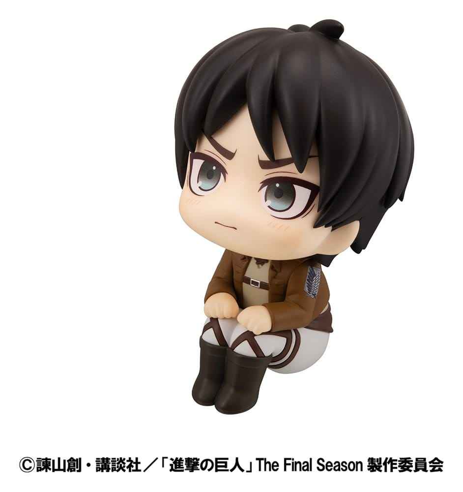 Attack on Titan Lookup PVC Figure Eren Jaeger Grumpy Ver. 11 cm