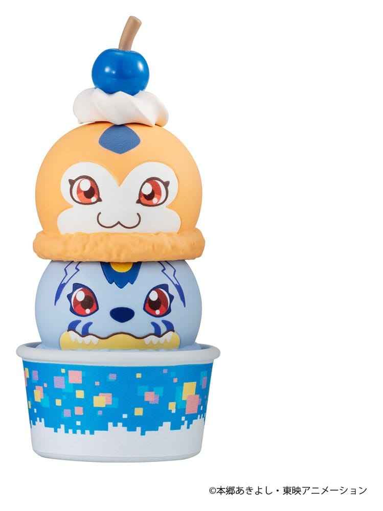 Digimon Adventure Tsumichen Stack up & Change Minifigures 8 cm Blind Box Display (8) (Repeat)