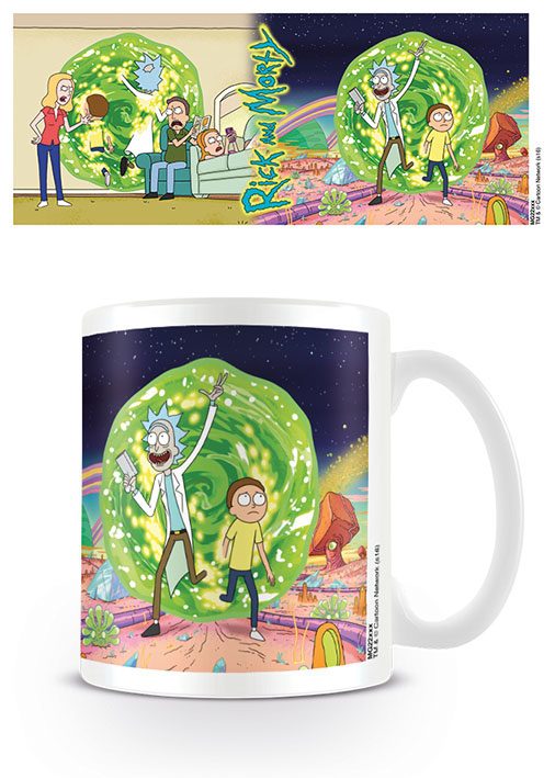 Rick and Morty Mug Portal Pyramid International