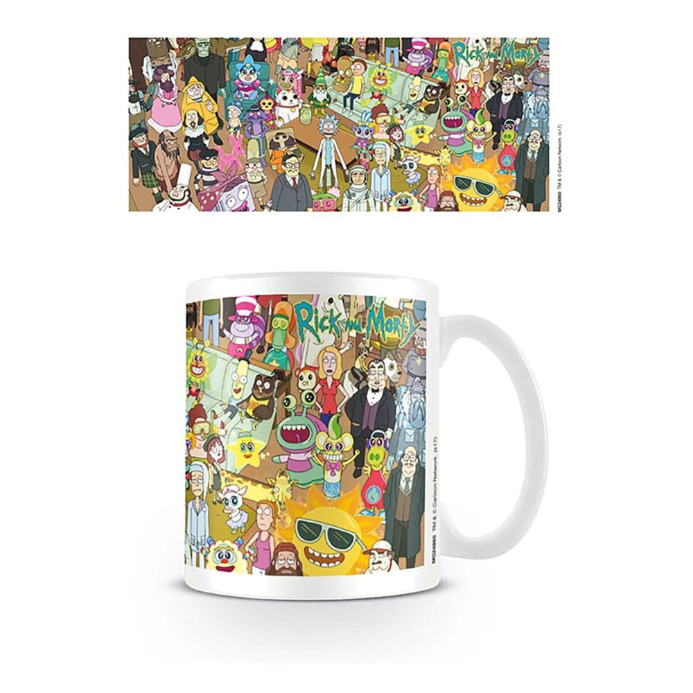 Rick and Morty Mug Characters Pyramid International