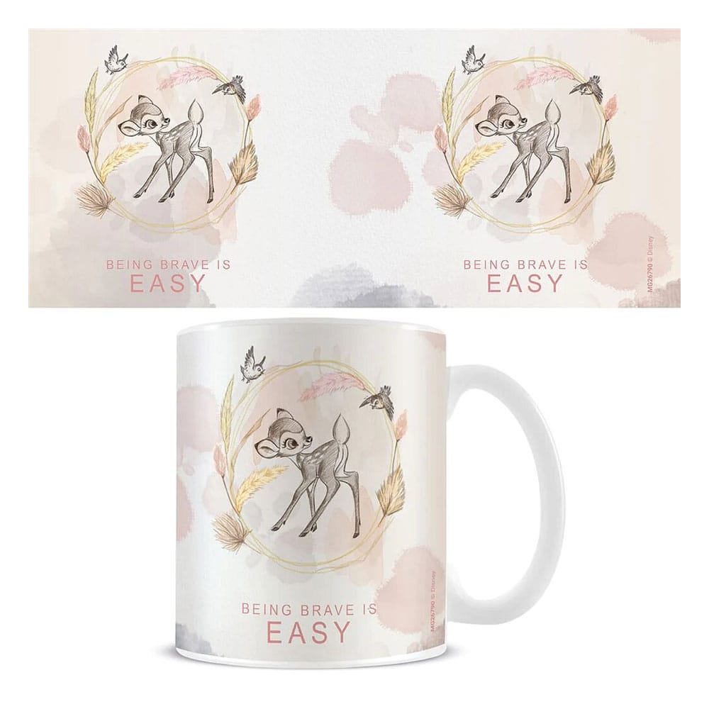 Disney Mug Bambi Being Brave Is Easy Pyramid International