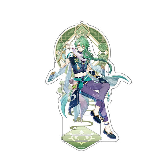 Genshin Impact Liyue Theme Series Character Acryl Figure: Baizhu 14 cm Mini-figures