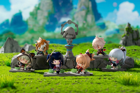 Genshin Impact Battle Scene Collection Mini Figures 6-Pack Inazuma Edition 6 cm Mini-figures