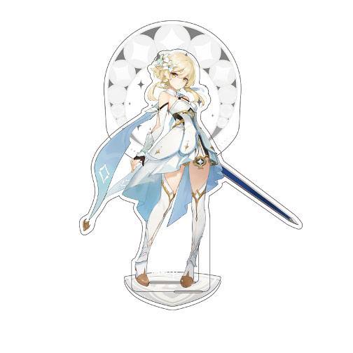 Genshin Impact Traveler Theme Series Character Acrylic Figure Traveler Lumine 14 cm Mini-figures