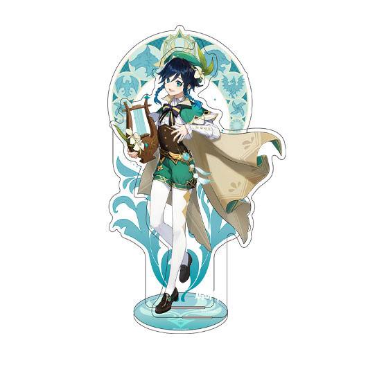 Genshin Impact Mondstadt Theme Series Character Acrylic Figure Venti 14 cm Mini-figures