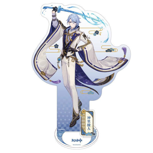 Genshin Impact Inazuma Theme Series Character Acrylic Figure Ayato 14 cm Mini-figures