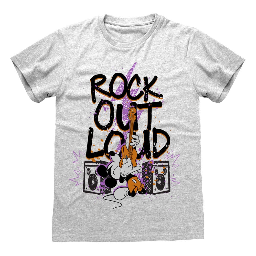 Disney T-Shirt Mickey Rock Out Size S