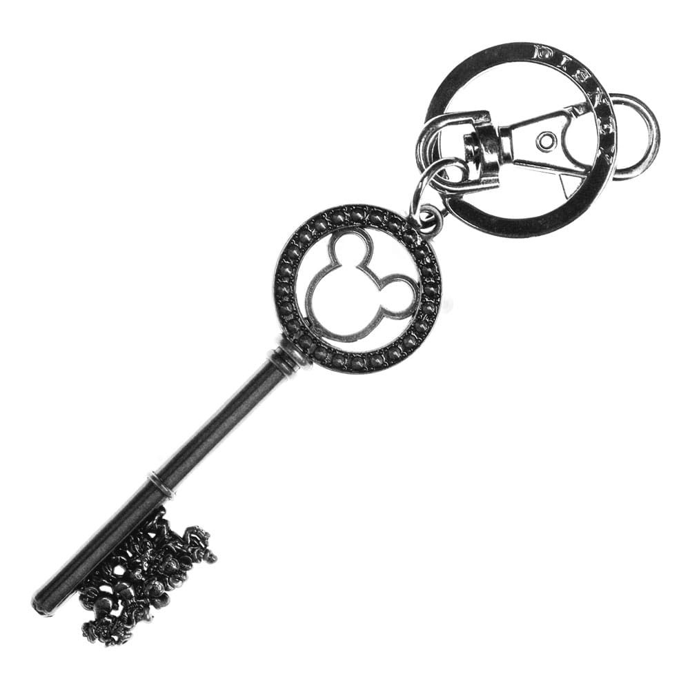 Mickey Mouse Pewter-Keychain Key Ver. 1 Keyrings