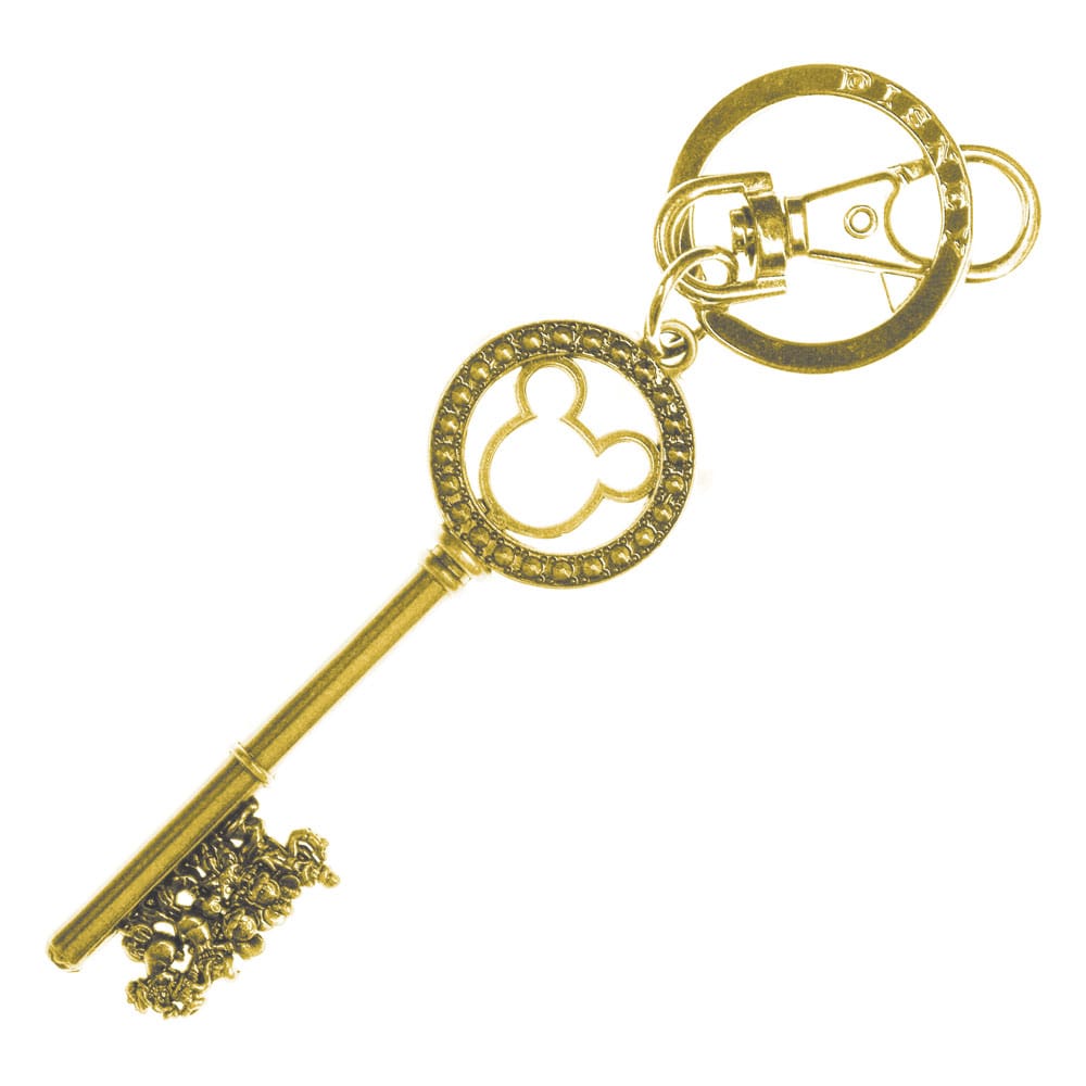 Mickey Mouse Pewter-Keychain Key Ver. 2 Keyrings