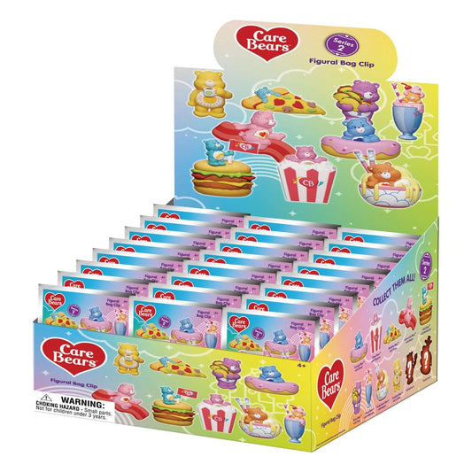 Care Bears 3D PVC Bag Clips Series 2 Display (24)