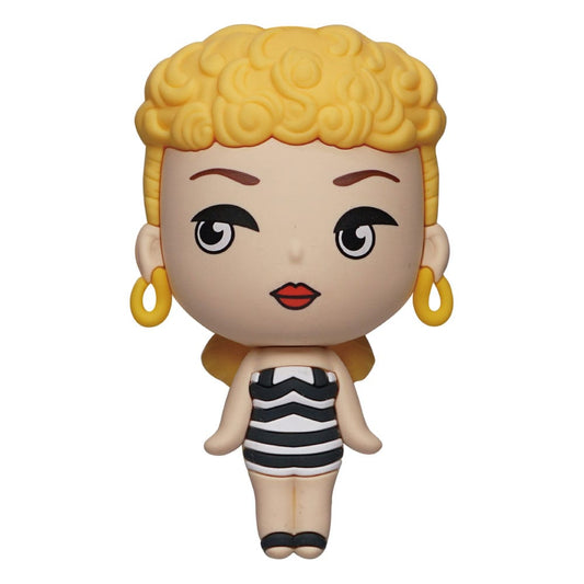 Barbie Soft Touch PVC 3D Magnets Original 1959 Barbie Keyrings