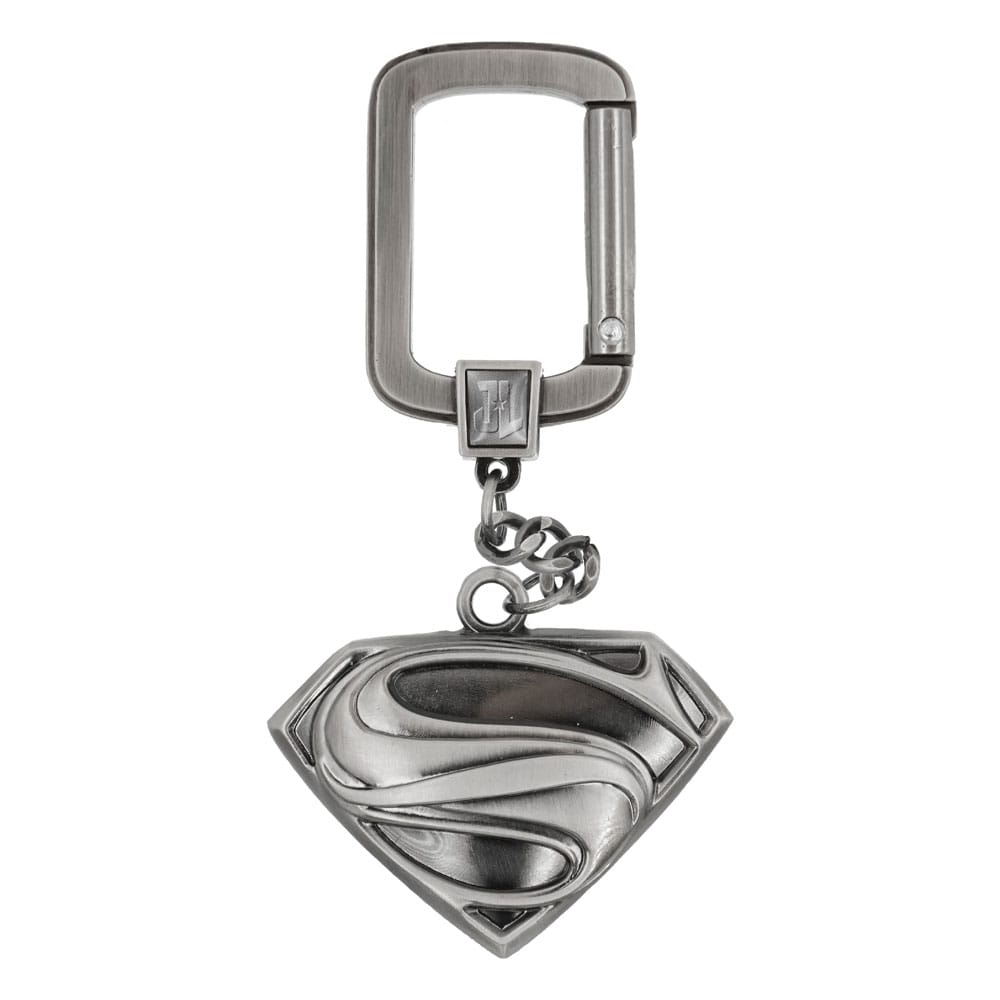 DC Justice League Pewter-Keychain Superman Logo Monogram Int.
