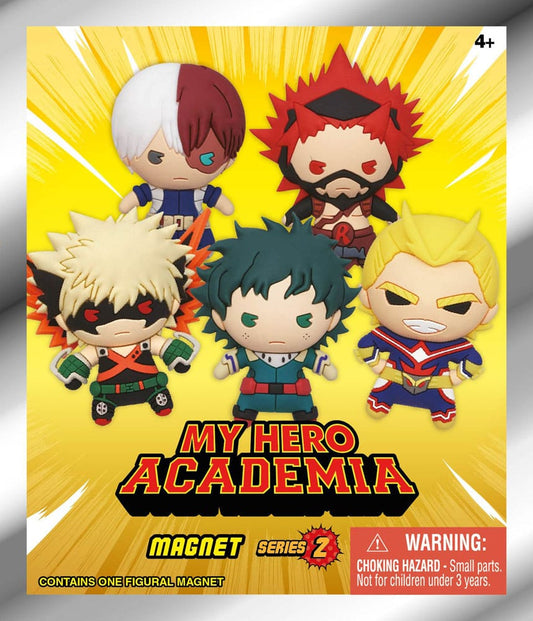 My Hero Academia 3D Magnets Series 2 Display (12) - FanofThings.co.uk