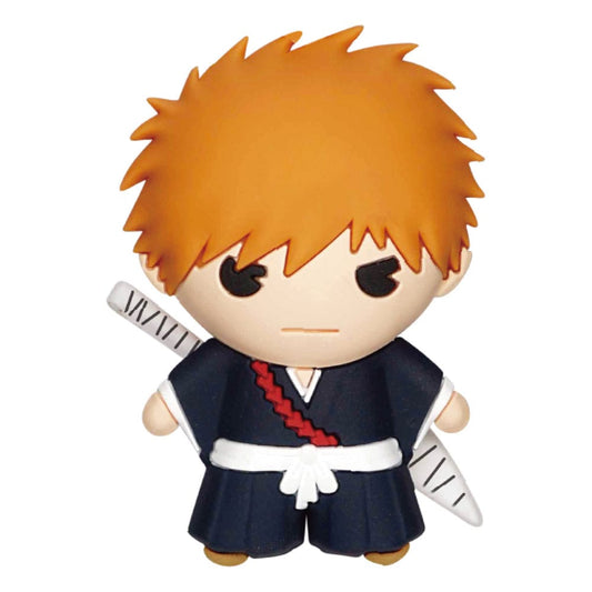 Bleach Soft Touch PVC 3D Magnets Ichigo Keyrings