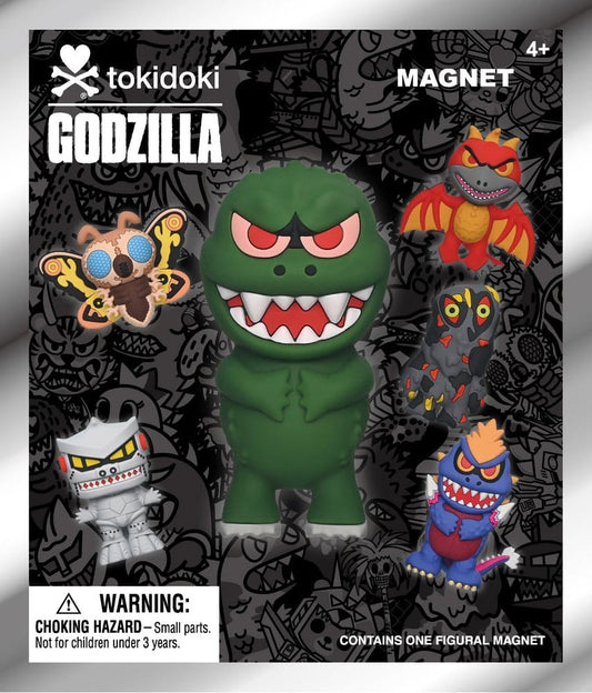 Tokidoki x Godzilla Magnets Blind Pack Serie 1 Display (12) Monogram Int.