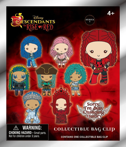 Descendants 3D PVC Bag Clips Series 1 Display (24)