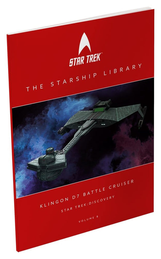 Star Trek Library Die-Cast Klingon D7 Battle Cruiser 10 cm Master Replicas