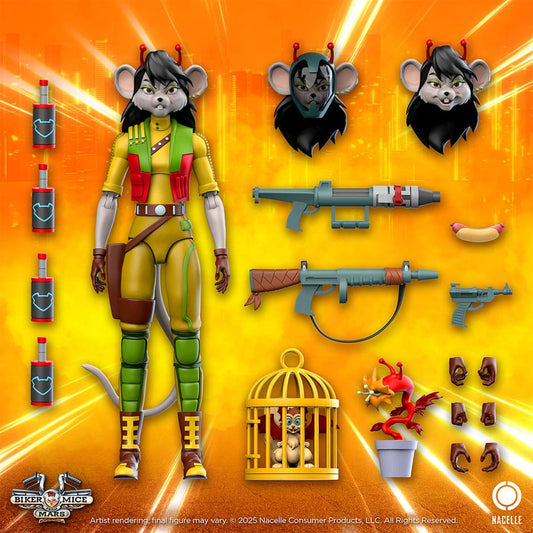 Biker Mice From Mars Action Figure Carbine 23 cm Nacelle Consumer Products