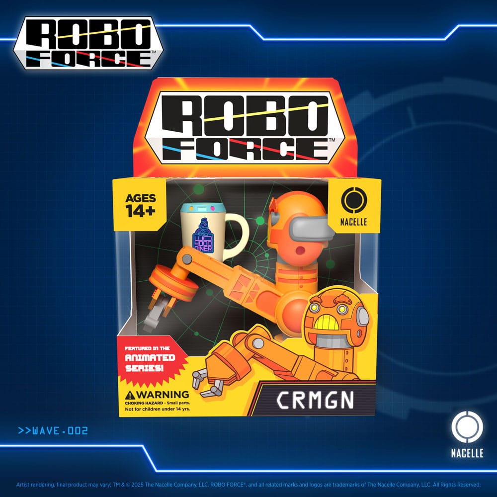Robo Force Action Figure Wave 2 CRMGN 10 cm