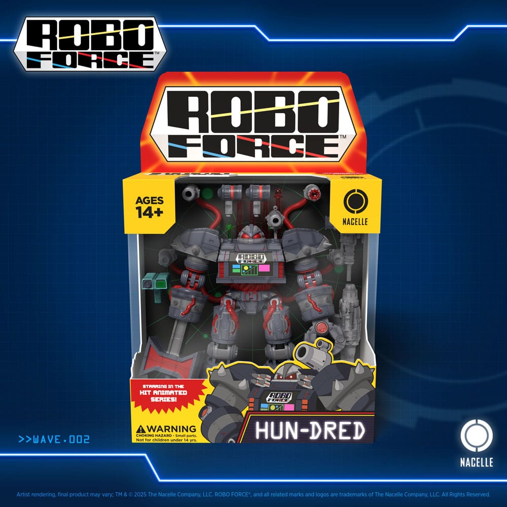 Robo Force Action Figure Wave 2 Hun-Dred 23 cm