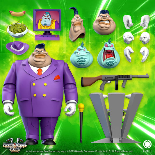 Biker Mice From Mars Action Figure Limburger 23 cm Nacelle Consumer Products