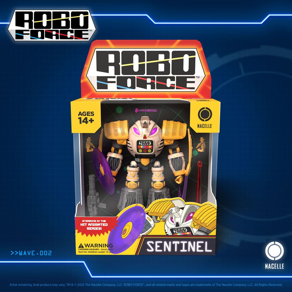 Robo Force Action Figure Wave 2 Sentinel 18 cm