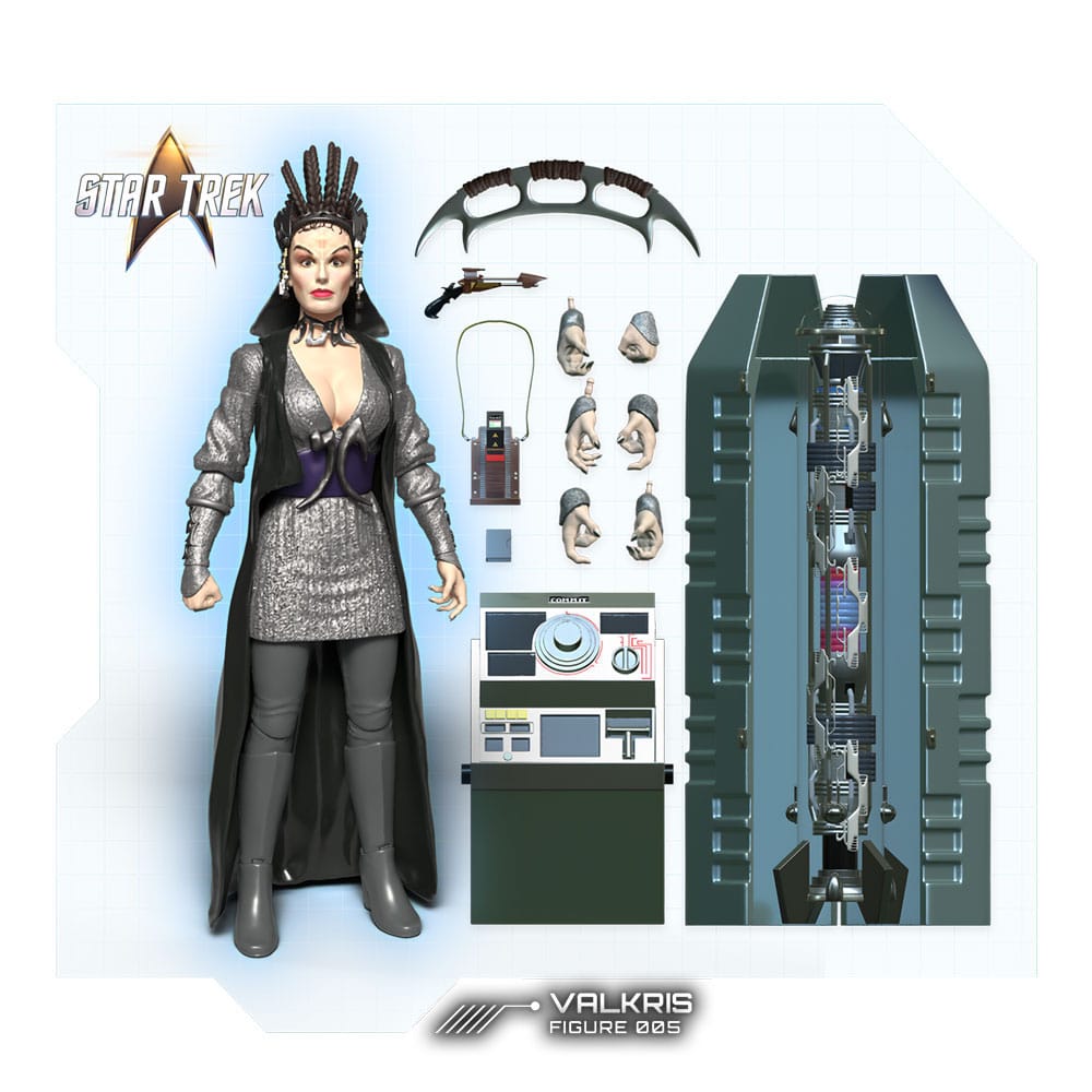 Star Trek III: The Search for Spock Action Figure 1/12 Valkris 16 cm