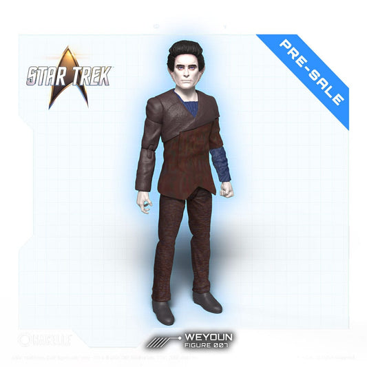 Star Trek: Deep Space Nine Action Figure 1/12 Weyoun 16 cm Nacelle Consumer Products