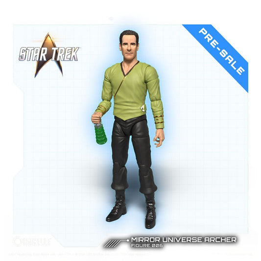 Star Trek: Enterprise Action Figure 1/12 Mirror Universe Archer 16 cm Nacelle Consumer Products