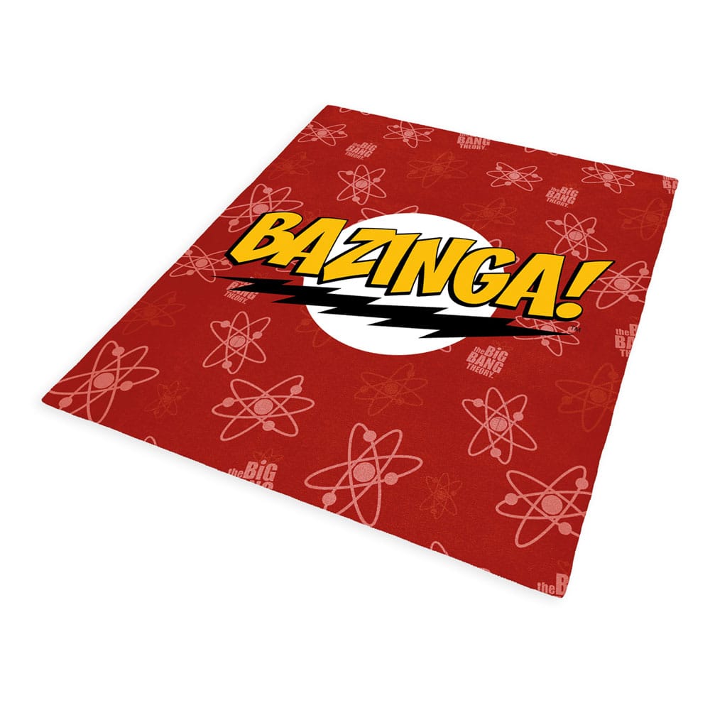 The Big Bang Theory Cozy Blanket Portal Bazinga 180 x 200 cm Blankets & Duvets