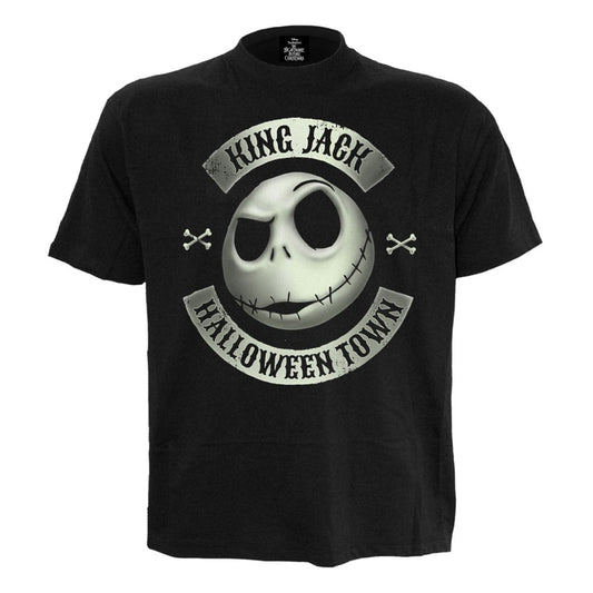 Nightmare before Christmas T-Shirt Jack Crest Size L