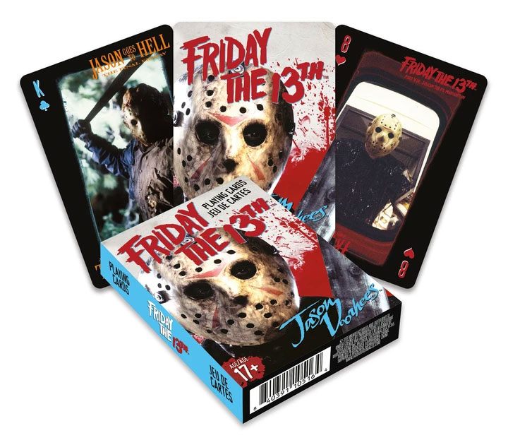 Friday the 13th Playing Cards Jason Aquarius