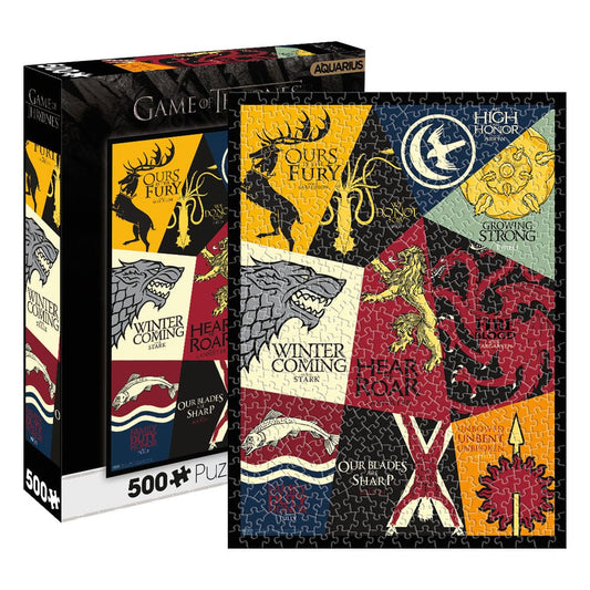Game of Thrones Jigsaw Puzzle Houses (500 pieces)