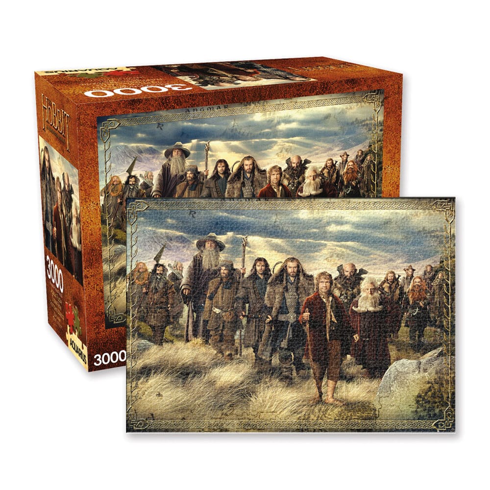 The Hobbit: An Unexpected Journey Jigsaw Puzzle Map (3000 pieces) Aquarius