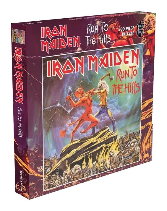 Iron Maiden: Run to the Hills 500 Piece Jigsaw Puzzle NMR Distribution