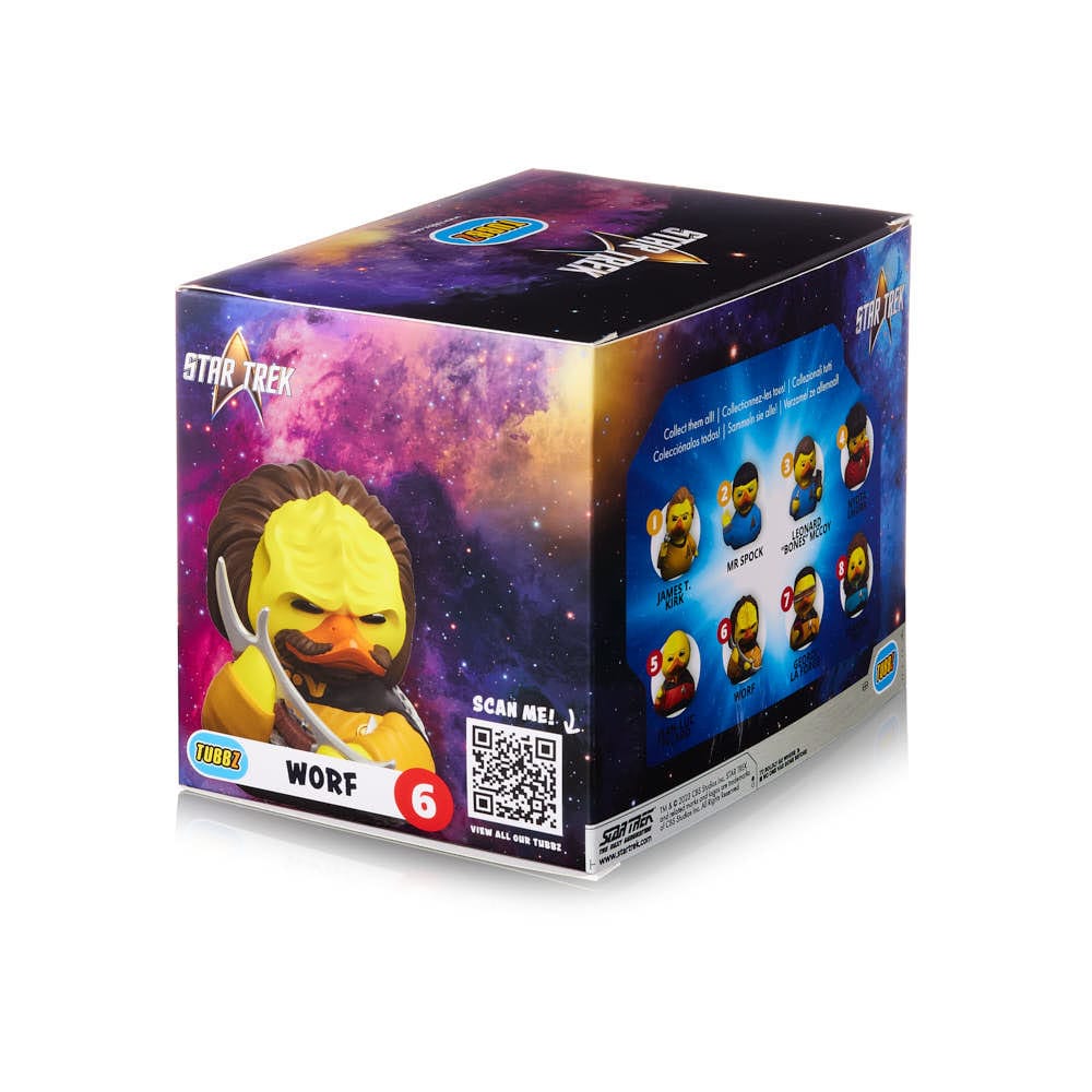 Star Trek Tubbz PVC Figure Worf Boxed Edition 10 cm Numskull