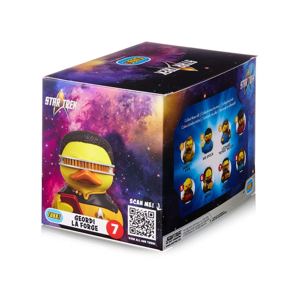 Star Trek Tubbz PVC Figure Geordi La Forge Boxed Edition 10 cm Numskull