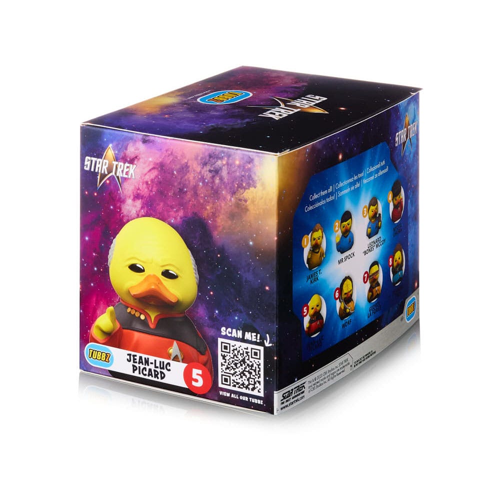 Star Trek Tubbz PVC Figure Jean-Luc Picard Boxed Edition 10 cm Numskull