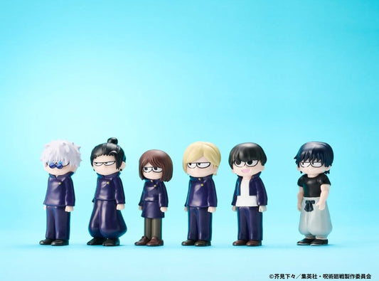 Jujutsu Kaisen JIRORI Mini Figures 9 cm Vol. 1 Blind Box Display (6)
