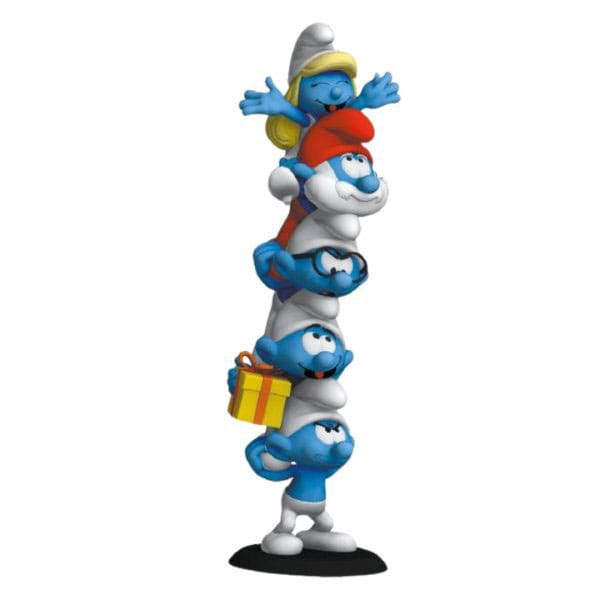 The Smurfs Statue Smurfs Column Polychrome Edition 50 cm Collectoys