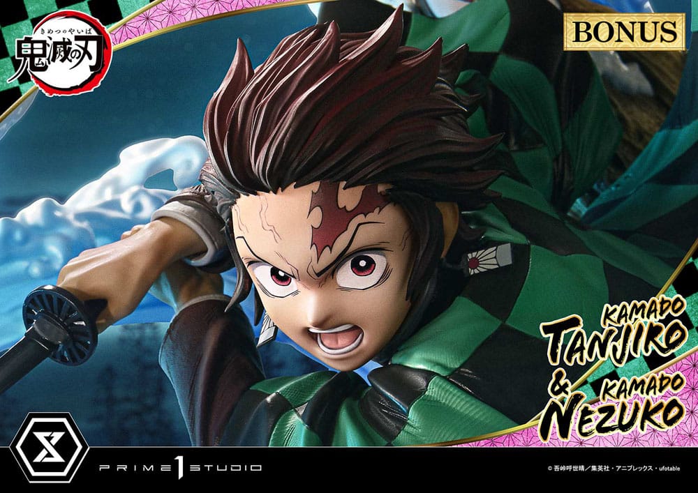 Demon Slayer: Kimetsu no Yaiba Concept Masterline Series Statue 1/6 Nezuko & Tanjiro Ultimate Bonus Ver. 56 cm