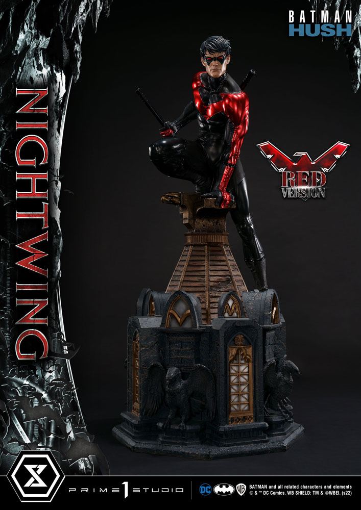 Batman Hush Statue Nightwing Red Version 87 cm Prime 1 Studio