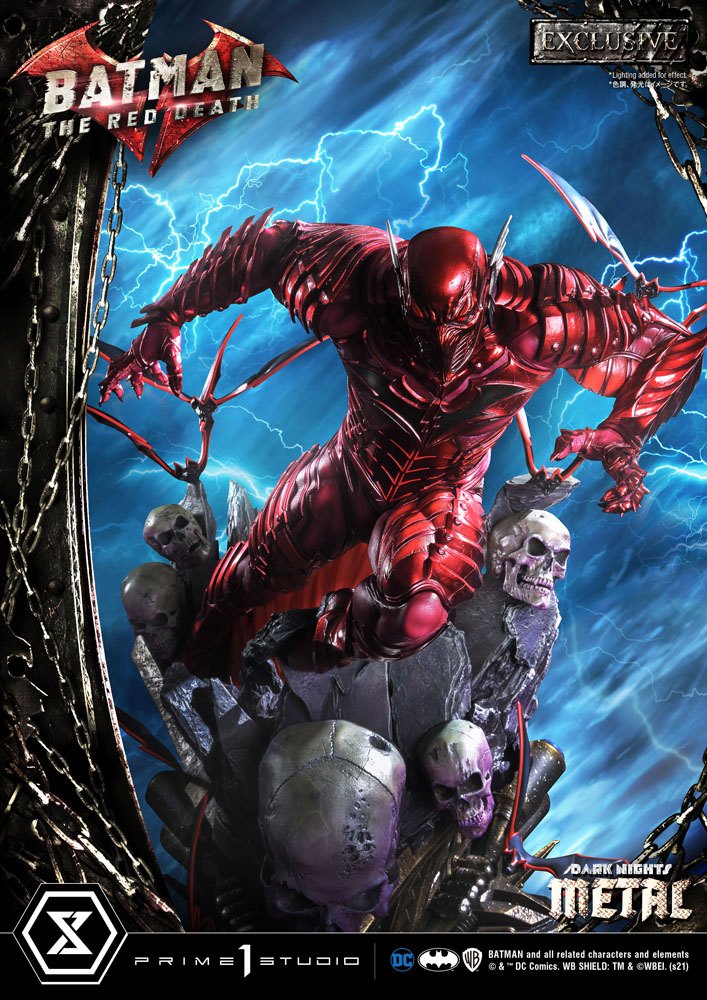 Dark Nights: Metal Statues 1/3 The Red Death & The Red Death Exclusive 75 cm Assortment (3) Prime 1 Studio