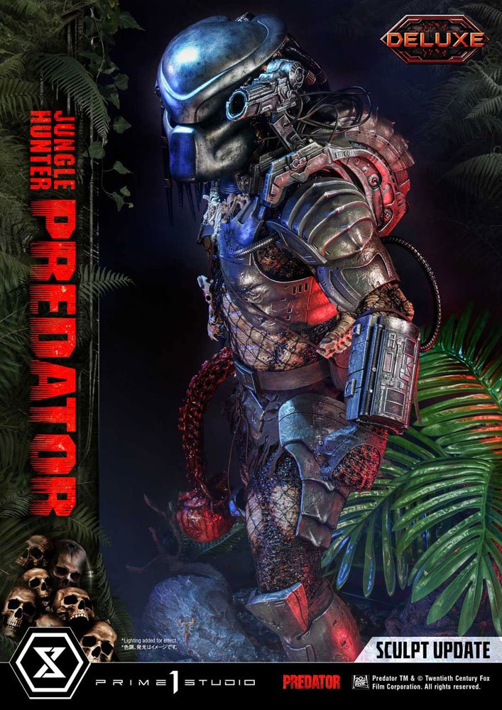 Predator Museum Masterline Statue 1/3 Jungle Hunter Predator Deluxe Bonus Version 90 cm Statues