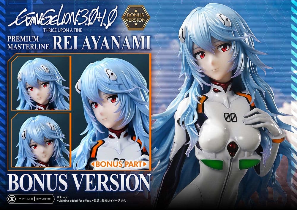Evangelion: 3.0 + 1.0 Thrice Upon A Time Premium Masterline Series Statue 1/4 Rei Ayanami Bonus Ver. 46 cm Prime 1 Studio
